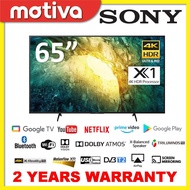 SONY 65" 4K HDR UHD GOOGLE TV KD-65X80AJ [2 YEAR SONY MALAYSIA WARRANTY] KD65X80AJ