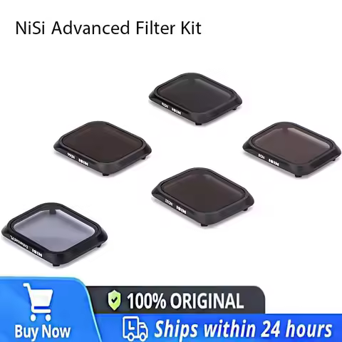 NiSi Advanced Filter Kit with ND8, ND16, ND32, ND64 & Enhanced Polarizer for DJI Air 2S Drone
