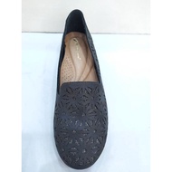 Women Loafers Full Leather Carved Auction 1500/Left 37 (23.5)