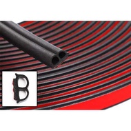 Rubber Strip Door Seal EPDM B Pillar Car 2PCS LI-B2