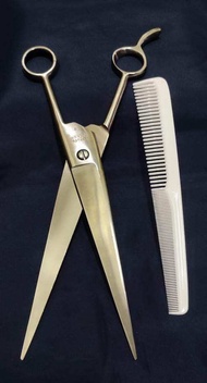 barber scissor 10" pure asero tabaco made basyada na