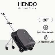 NEW 20Inch Kids Luggage Foldable Trolley Baby Stroller Travel Bag Wheels Children's Seat Ride-ON