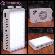 MXMUSTY RGB LED Camera Light, 2800-9000K 40W Mini LED Video Lamp, Compact 3 Color Light with Tripod 