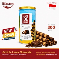 Cafe de Lucca Chocolate Flavoured 300g – Chocolate Wafer Rolls from Indonesia ID
