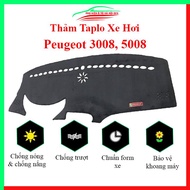 Thảm taplo ô tô Peugeot 3008 Peugeot 5008 2020-2024 cao cấp thảm nhung lót taplo xe hơi chống nắng c