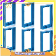 【W】6Pcs Electrical Box Extender,1/2In Single Gang Receptacle Outlet Box Extenders Junction Box Exten