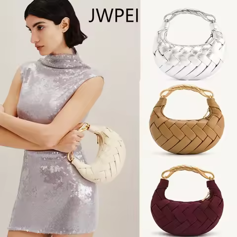 JW PEI Bird's Nest Bag, Woven Bag, Women's New Style, Shoulder Bag, Crossbody Bag, High-End Small Ha