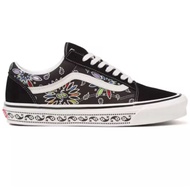 VANS OLD SKOOL  ANAHEIM FACTORY AUTHNTIC 44 DX PAISLEYBLACK TRUE WHITE SNEAKERS สินค้ามีประกันแท้