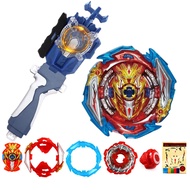 B-173 Infinite Achilles 1-Piece Sparking Launcher, Battle Burst Battling Tops with Launchers Set, Bu