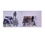 素組 Bandai Figure-rise 6 Silver Crow & Black Lotus 配件如圖，有說明書貼紙冇盒