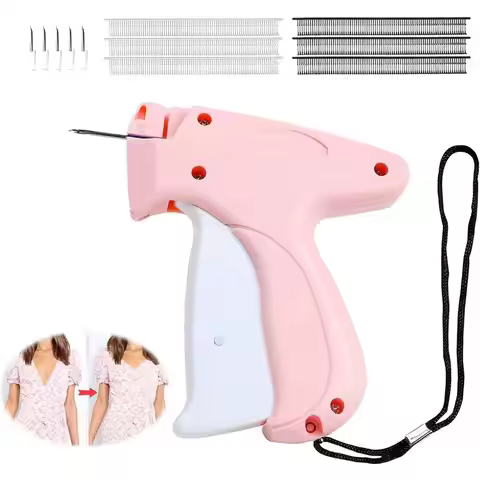 Quick Clothing Quilt Fixer With Buckles Glue Needles Portable Tag Gun Set Household Sturdy Blankets 