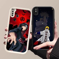 DJ-6 Anime Uchiha Silicone Casing black and white for Redmi Note 6A 7 9T 9A Pro