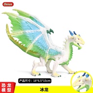 77❤3S Ancient mythical animal: Warcraft, dragon, ice, child, Warcraft, flying dragon, toy, model, KS