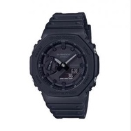 G-SHOCK GA-2100-1A1 八角形錶殼手錶 - 黑色 - 平行進口貨品