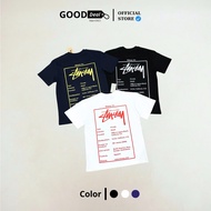 Stu.ssy Wiki Logo Printed T-Shirt 100% Cotton 2c High Quality European Form