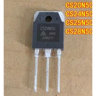5PCS*CS20N50CS24N50CS25N50CS28N50To-3P500V Brand-new MOS FET