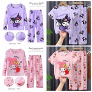 Kids Baby Pyjamas baby girl clothes Long-sleeved Children Nightwear Suit Kids Sleepwear girl's cloth
