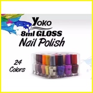 ✼ ∏ ▬ YOKO Nail Polish Set 24pcs 8ml