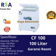 FREEZER BOX 100 LITER RSA CF 100 CHEST FREEZER