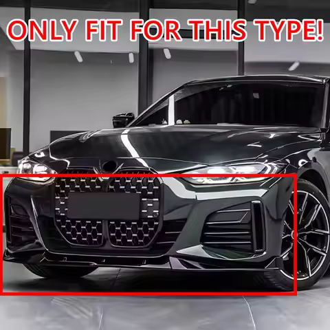 2021-2025 ABS Front Bumper Splitter Lip Diffuser Car Accessories For BMW 4 Series G24 G26 420i 430i 