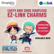 One Piece Limited Edition - Luffy Zoro SimplyGo EZ-Link Charm CARD Ez Link Card