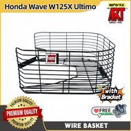 Bakul BESI HONDA WAVE 125X W125X ULTIMO WAYAR Uni Art BASKET IRON WIRE BAKUL BESI RAGA BAKUL MOTOR 𝗙