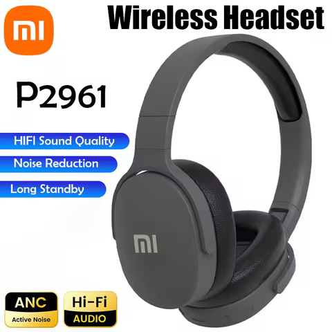 Xiaomi P2961 Wireless Headphones Bluetooth 5.3 Earphone Foldable HIFI Stereo Heavy Bass Headset Long