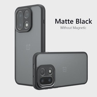 Matte Back for Magsafe Magnetic Wireless Charging Case for OnePlus 15 13 12 T R NORD 5 4 1+ 15 5G So
