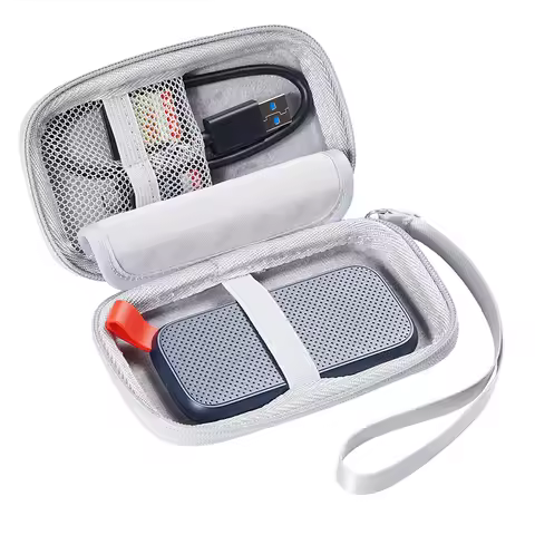 Newest Hard EVA Travel Carrying Bag Storage Case Cover for SanDisk SSD E30 480GB 1TB 2TB Portable Ex