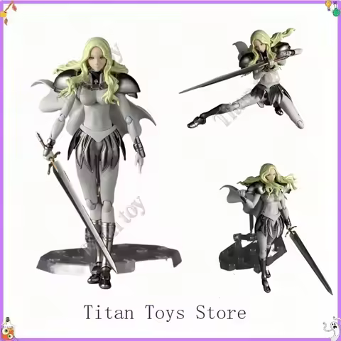Pre Order Preventa: Figura Articulada Kaiyodo Revoltech Amazing Yamaguchi Claymore Smiling Teresa Gi