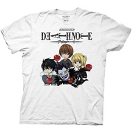 Ripple Junction Mens Death Note Anime T-Shirt Death Note Light Yagami Mens Fashion Shirt - Death Not