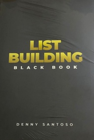 Bisnis List Building Black Book (HC) - Denny Santoso