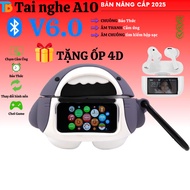 Tai nghe A10 PLUS kết nối Bluetooth bản Secret có Máy TínhRemote Thả tim TiktokTrò chơi 26 chức năng