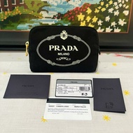 Tas Pouch Clutch Prada Unisex Bekas Second Preloved Original Authentic