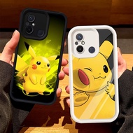 Case for Xiaomi POCO C55 C31 Redmi 12C 9C 10C 11A Silicone Case H-18 Pikachu Pokemon
