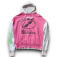 WE11DONE Pink Remake Hoodie