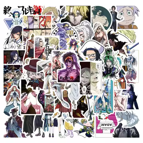 10/30/50pcs Record of Ragnarok Anime Stickers Cool Brunhild Adam Cartoon Decals Notebook Phone Case