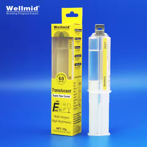 Transparent Instan AB Glue 25g liqui 2Part Resin With Hardener DIY Repair Metal Rapid 60 Seconds Sup