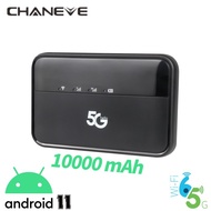 CHANEVE 5G Hotspot SIM Card Mobile Modem Portable WiFi Device Wi-Fi 6