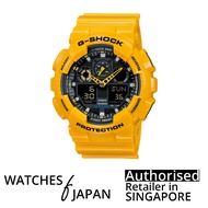 [Watches Of Japan] G-Shock GA100A-9ADR GA100A Sports Watch Men Watch Resin Band Watch