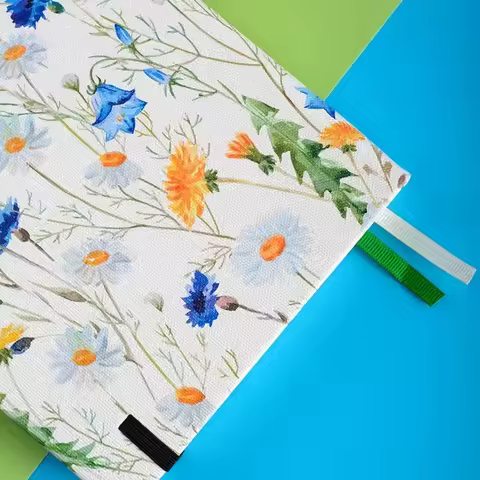 New Corderona Floral Bullet Dotted Journal 160gsm Thick Paper Elastic Band A5 Hard Cover Notebook