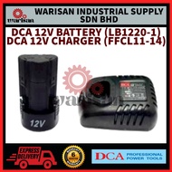 DCA 12V CHARGER (FFCL11-14) / DCA 12V BATTERY (LB1220-1)