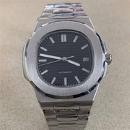 41mm Automatic Mechanical Watch Green Luminous Stainless Steel Case Sapphire Glass with NH35 Movemen