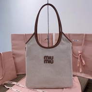 Miu Miu New Style Isetan Limited Tote Bag Shoulder Bag Underarm Bag Handbag Female Bag All-Match Fav