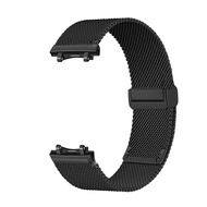 สายสแตนเลสสุดหรูสำหรับ Amazfit T Rex 3 strap Magnetic Buckle Milanese Band for Amazfit T-REX 3 สายนา
