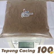 Tepung Cacing 1 Kg / Bubuk Ekstrak Cacing Tanah Vermipowder 1Kg Asli Murni