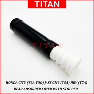 (1pc) Rear Absorber Cover With Stopper 52722-t5a-j02 Honda City T9a Too Jazz Gm6 T5a Hrv T7a