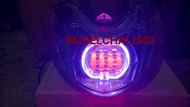 Biled Mio M3 | Reflektor Mio M3 Biled Daymaker| Reflektor Lampu Yamaha Mio M3 Custom Biled Daymaker