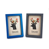 4x6 Inch Fashion Simple Wooden Picture Frame Modern Design Simple Color Picture Wall Frames Decorati