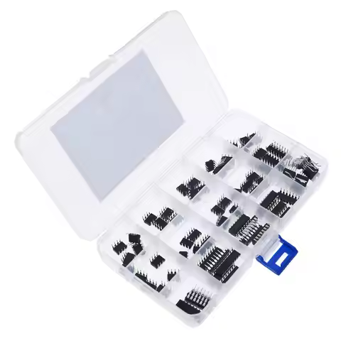 75pcs 15Value in Common use DIP kit LM358 LM386 ULN2003 LM324 NE555 MC34063 TDA2822 JRC4558 OP07 TDA